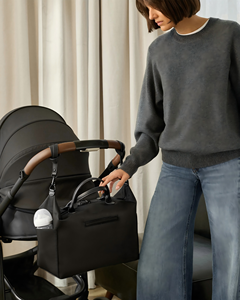 Sacs à couches tendance sur mesure, imperméables, portables, en cuir de qualité supérieure, sacs à langer pour bébé, sacs à couches pour maman, grande capacité, pour bébés - Product Image 5