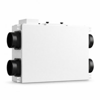 Unité de ventilation à récupération de chaleur (ERV) à montage au plafond avec filtre primaire pour bureau et hôtel – Facile à installer