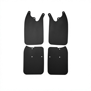 for Toyota Tacoma Mudguards 1999-2004 Black <b>Plastic</b> Tire Deflectors Front Rear Pair - Product Image 5