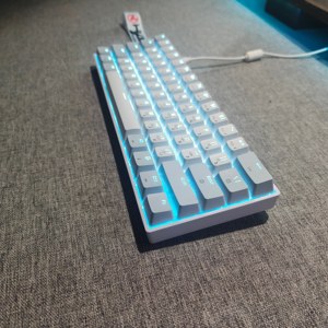 Nuevo <span class=keywords><strong>Teclado</strong></span> Mecánico Mini 2026 con Cable, 60%, Iluminación LED <span class=keywords><strong>RGB</strong></span>, USB Tipo-C, ABS, Compacto, Portátil, 61 Teclas, para Oficina - Product Image 6