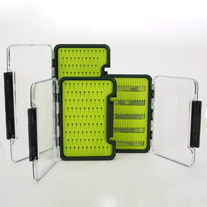 Boîte de pêche <span class=keywords><strong>à</strong></span> <span class=keywords><strong>la</strong></span> <span class=keywords><strong>mouche</strong></span> Double face en plastique et en caoutchouc de haute qualité - Product Image 3