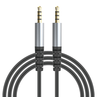 Jack 3.5 câble Audio mâle à mâle 3.5mm Hifi stéréo ligne Jack 3 5 pour PC Xiaomi Oneplus casque haut-parleur MP3 Kabel voiture Aux cordon