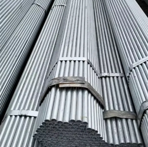 Prix de gros direct – Tube rond en <span class=keywords><strong>acier</strong></span> galvanisé à chaud GB/T 3091 Q235B ERW pour la construction, les services publics et le drainage - Product Image 1