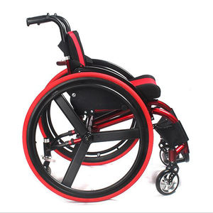 Fauteuil roulant utilisé, fauteuil roulant de Sport, de course Active, de Sport, amortisseur de roue, fauteuil roulant, accoudoir détachable, fauteuil roulant de Sport - Product Image 1