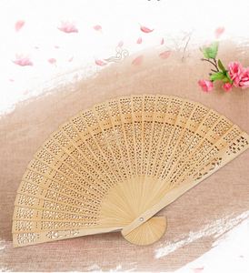 Éventails pliants en bois personnalisés de haute qualité pour mariages, vente en gros - Product Image 3