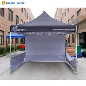 Custom Tent 3x3 Aluminum Pop Up Trade Show Tent For Events Outdoor Printed Canopy Custom Tent With Logo 10x10 Heavy Duty