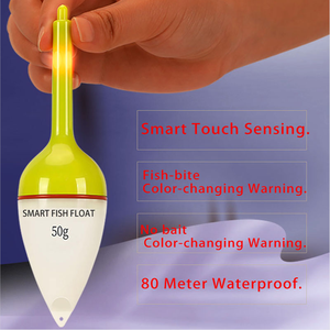 อัตโนมัติเหนี่ยวนําอิเล็กทรอนิกส์ดริฟท์ปลาคาร์พสีเงินท้องใหญ่ดริฟท์หนากัดตะขอส่องสว่างตกปลาทะเลลอย - Product Image 2