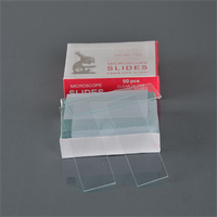 Factory Price Glassware Fine Polished Cut Edges 7101 7102 7105 7107 7109 Microscope Slides Laboratory Use