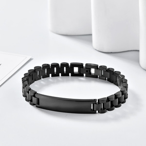 <span class=keywords><strong>Bracelet</strong></span> d'été transfrontalier Fatingna en acier inoxydable pour femmes et hommes, plaqué or 18 carats PVD, bracelets courbés <span class=keywords><strong>de</strong></span> <span class=keywords><strong>marque</strong></span> pour couples, OEM - Product Image 3