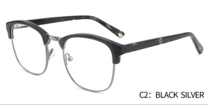 Nuova Montatura per Occhiali da Vista da Uomo Confortevole, Alta Qualità, Multicolore in Fibra di Acetato, Montature alla Moda - Product Image 3