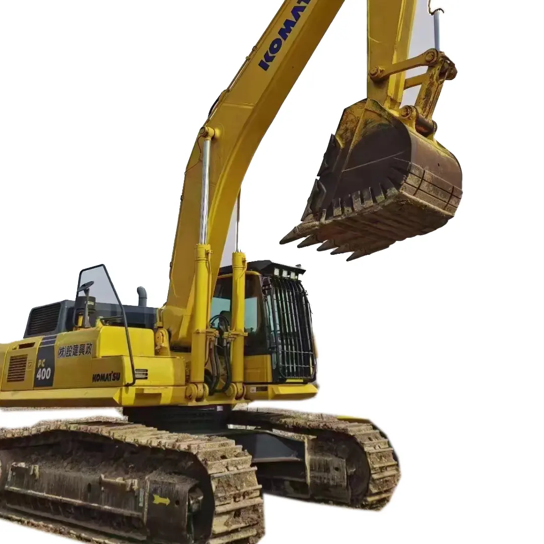 Komatsu de segunda mano, excavadora de orugas usada, excavadora PC400, equipo de construcción hidráulico de 40 toneladas a la venta, DE, de 40 toneladas, a la venta
