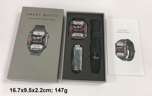 Smartwatch Sportivo Android MK66 2026 per Esterni, Robusto, con Schermo da <span class=keywords><strong>1</strong></span>,85 Pollici, Tracker Fitness, Orologio Intelligente - Product Image 6