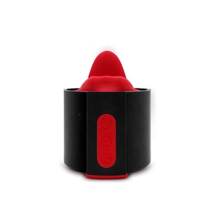 2020 Stroker doble vibración USB recargable hombre lamiendo masturbación Copa masturbador juguetes sexuales - Product Image 2