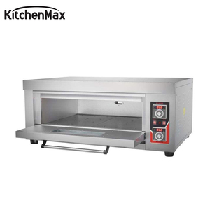 เตาอบขนมปังแก๊สอุตสาหกรรมเชิงพาณิชย์คุณภาพสูง KitchenMax พร้อมอุปกรณ์ครบชุด เตาอบแก๊สแบบเด็ค 1 ชั้น 3 ถาด สำหรับเชิงพาณิชย์ - Product Image 3