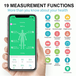 Báscula Inteligente de Composición Corporal Médica Veidt con Control por Aplicación, para Adultos, con Medición de Altura HD02, Alta Precisión - Product Image 2