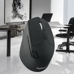For M720 Triathlon 2.4GHz <b>Wireless</b> LED Optical <b>Mouse</b> Multiple Devices 1600 DPI 7 Buttons USB Unifying Receiver <b>Laptop</b> - Product Image 2