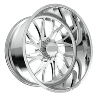 Jantes de camion forgées sur mesure SL 28X12 28X14 20X14 26X16 30X16 Super Single Deep Concave Polished avec 8X170 8X180 pour Ford F250