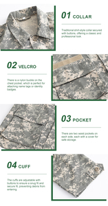 Uniforme tactique camouflage respirant de haute qualité, très demandé - Product Image 4