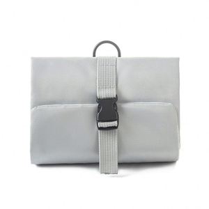 Fashion Polyester Zipper Large Capacity Buckle Folding for Bag with Hook Hanging for Men's and Women's Business Trip - Product Image 1