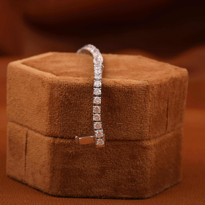 Pulsera de Eslabones Cubanos de Moissanita Brillante, Plata 925, Joyería VVS con Incrustaciones, Accesorio Personalizado para Hombres y Mujeres - Product Image 2