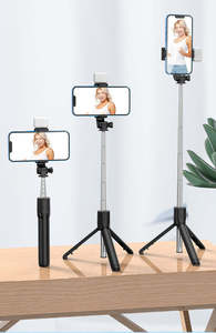 Hot Selfie Stick Direct Broadcast Beauty Fill Light Draagbare All-In-One Statief Houder