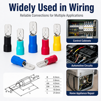 Terminal de Desconexión Macho MDD, Conector de Cable Aislado con Código de Color para Cable Eléctrico y Panel de Control