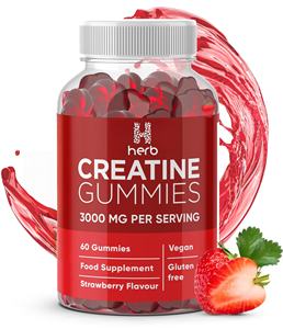 Gomitas de Creatina Pre-Entrenamiento de Marca Privada OEM/ODM, Dulces Energéticos, Suplemento Deportivo, Sin Azúcar - Product Image 1