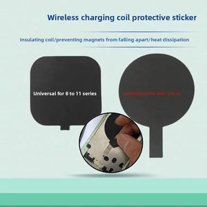 Autocollant isolant en verre pour la recharge sans fil, compatible avec la réparation de la coque arrière de l'iPhone, film protecteur adhésif - Product Image 3