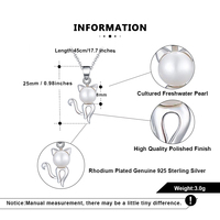Jndtintin — collier en perles de chat mignon GPN05, bijoux en argent pour femmes