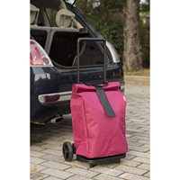 Chariot de courses télescopique Gimi Sprinter 50L violet, capacité de 40 kg, chariots et chariots durables et élégants