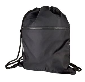 Custom Nylon Drawstring Backpack for Soccer <b>Ball</b> Portable Foldable Polyester Lining Soft Waterproof for Outdoor Sports Packing - Product Image 1