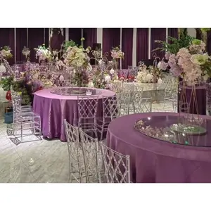 透明ポリカーボネートクリスタル樹脂プラスチックフェニックスイベントキアヴァリ椅子結婚式