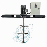 Mélangeur Disperseur Moteur HZY Precision Global 1000L en Acier Inoxydable SUS304 pour Détergent, Shampoing et Encre