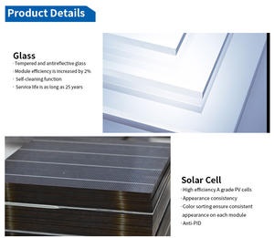 Pannello solare 500W per la matrice del pannello solare per la casa, l'alta efficienza e la durata della vita lunga - Product Image 3