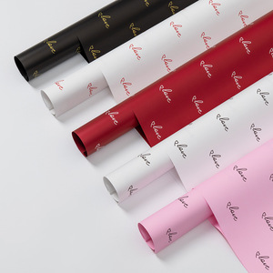 Giấy gói hoa chống thấm thiết kế mới, nhà cung cấp giấy gói hoa Hàn Quốc, nhà cung cấp vật liệu hoa, bán buôn - Product Image 2