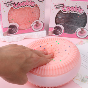 Juguete Sensorial Antiestrés de Silicona TPE Super Jumbo Press-Doh con Forma de Galleta para Apretar y Aliviar el Estrés, Unisex - Product Image 2