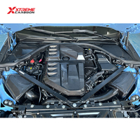 Boîtier d'admission d'air en fibre de carbone sèche XTREME Upgrade, filtre à air champignon à haut débit, conduit d'admission d'air pour moteur BMW G80 G82 M3 M4 S58