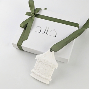 Biểu Tượng Tùy Chỉnh Treo Tủ Quần Áo Xe Làm Mát Không Khí Thơm Gốm Hương Thơm Thạch Cao Sứ Hoa Nhà Hương Thơm Dầu Khuếch Tán - Product Image 2