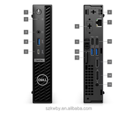 Komputer dlls Optiplex 7020MFF Komputer faktor bentuk mikro Plus kantor inti I3-12100T stasiun kerja komputer 8G DDR4 SSD 512G