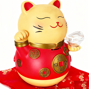 Gato de la Fortuna Decorativo de Escritorio, Duradero, para el Éxito Comercial - Product Image 5