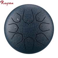 Cheap Price 6 Inch 8 Tone Steel Tongue Drum C Tone Kids Hluru