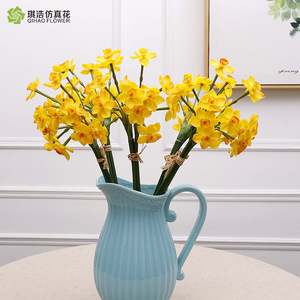 Flor de Narciso Artificial de 50 cm de Altura, Flor de Seda de Simulación, Decoración para el Hogar, Adorno de Primavera - Product Image 3