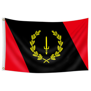 Bandera del Mes de la Historia Negra de 1967, 3x5 pies, de poliéster duradero de secado rápido, ecológica, impresa digitalmente, en color negro. - Product Image 6