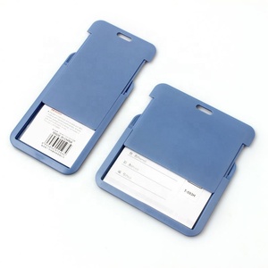 Porte-badge d'identification en PP personnalisé et durable, 3 tailles, pour événements, travail, mode, cartes de visite, vente en gros, MOQ 100 pièces - Product Image 3