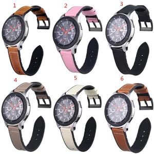 Eraysun cho Samsung Galaxy Watch 46mm gear S3 biên giới/Ban nhạc cổ điển 22mm ban nhạc đồng hồ Silicone & Vòng đeo tay bằng da - Product Image 2