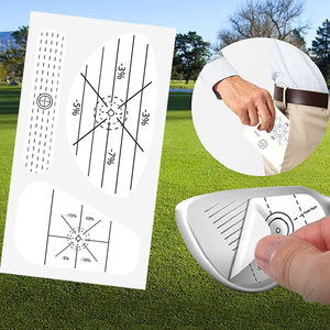 Golf Swing Trainers Extraíble Club Impact Sticker Varilla de empuje auxiliar Varilla de hierro para entrenamiento Marcado Golpear Ubicación - Product Image 4