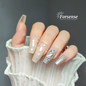 Joya <span class=keywords><strong>de</strong></span> ataúd corta <span class=keywords><strong>de</strong></span> alta calidad, prensa en las <span class=keywords><strong>uñas</strong></span>, <span class=keywords><strong>Uñas</strong></span> <span class=keywords><strong>postizas</strong></span> <span class=keywords><strong>de</strong></span> diamantes <span class=keywords><strong>de</strong></span> lujo hechas a mano, diamantes <span class=keywords><strong>de</strong></span> imitación <span class=keywords><strong>de</strong></span> cristal 3D, <span class=keywords><strong>Uñas</strong></span> <span class=keywords><strong>postizas</strong></span> con purpurina gris - Product Image 4