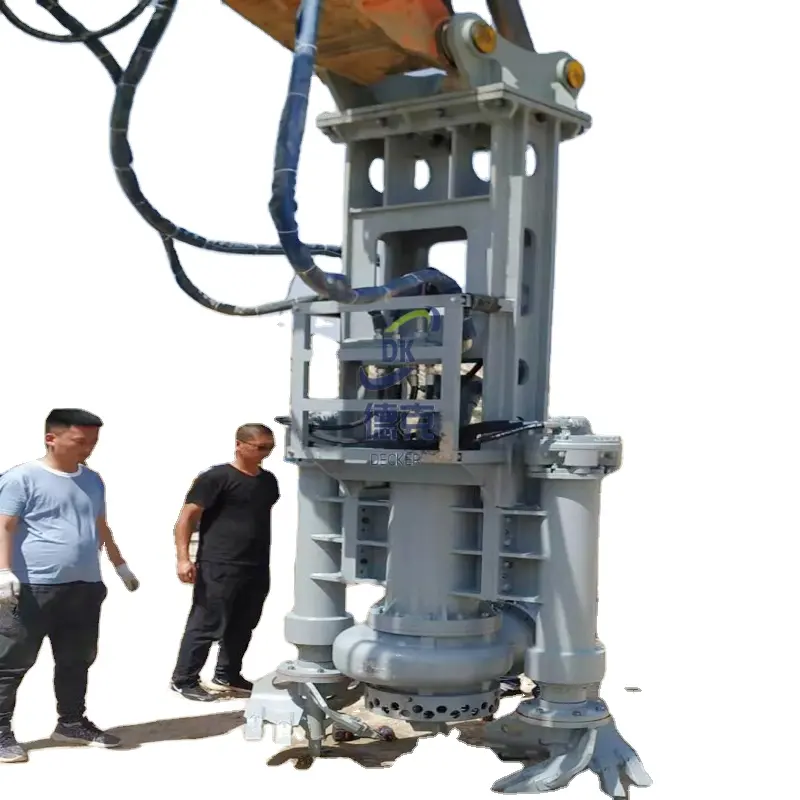 海川浚渫ポンプ掘削機アタッチメント水中駆動スラリーポンプ水ポンプ機