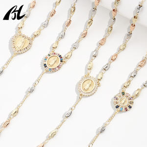 Ожерелье с подвеской в виде трех цветов - Product Image 2