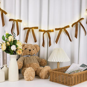 Bannière de fleurs en polyester à 100% pour la décoration de Noël, d'<span class=keywords><strong>anniversaire</strong></span>, de fête de mariage - Product Image 3